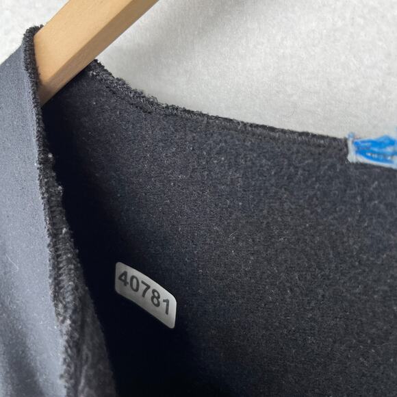 CAROLINA Sweatshirt ADULT L CHAMPION UNIVERSITY COLLEGE NC Fleece Cutout Black - Picture 15 of 15